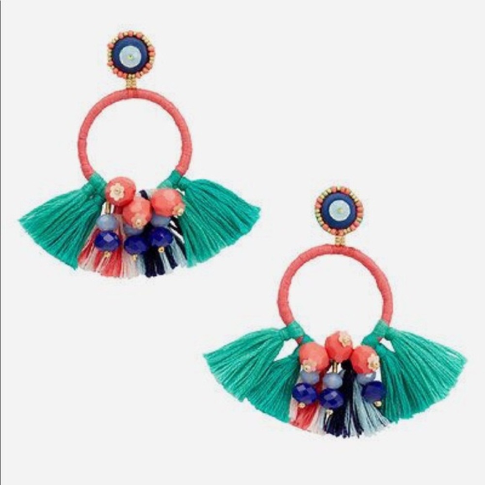 Stella & Dot statement earrings.